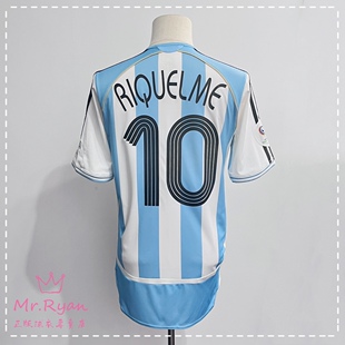 2006 世界杯 05-07 阿根廷 主场球衣 10号 里克尔梅/19号 梅西