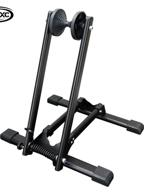 CXWXC自行车停车架山地公路车脚撑子家用展示架铝合金可折叠通用