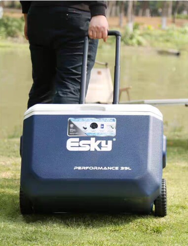 Esky39L保温箱冷藏箱户外车载露营冰块食品保鲜箱海钓箱