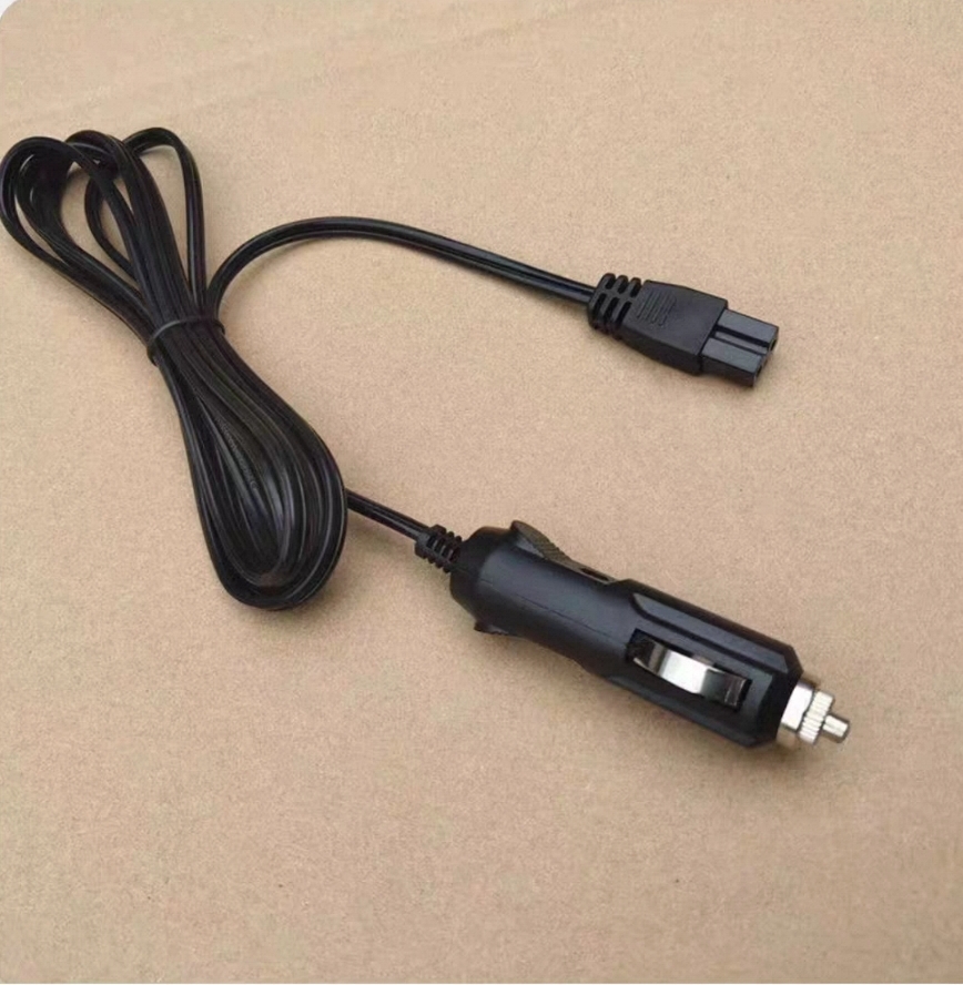 车载冰箱电源线冷暖箱点烟器小冰箱B字尾DC12V24VAC220V车用