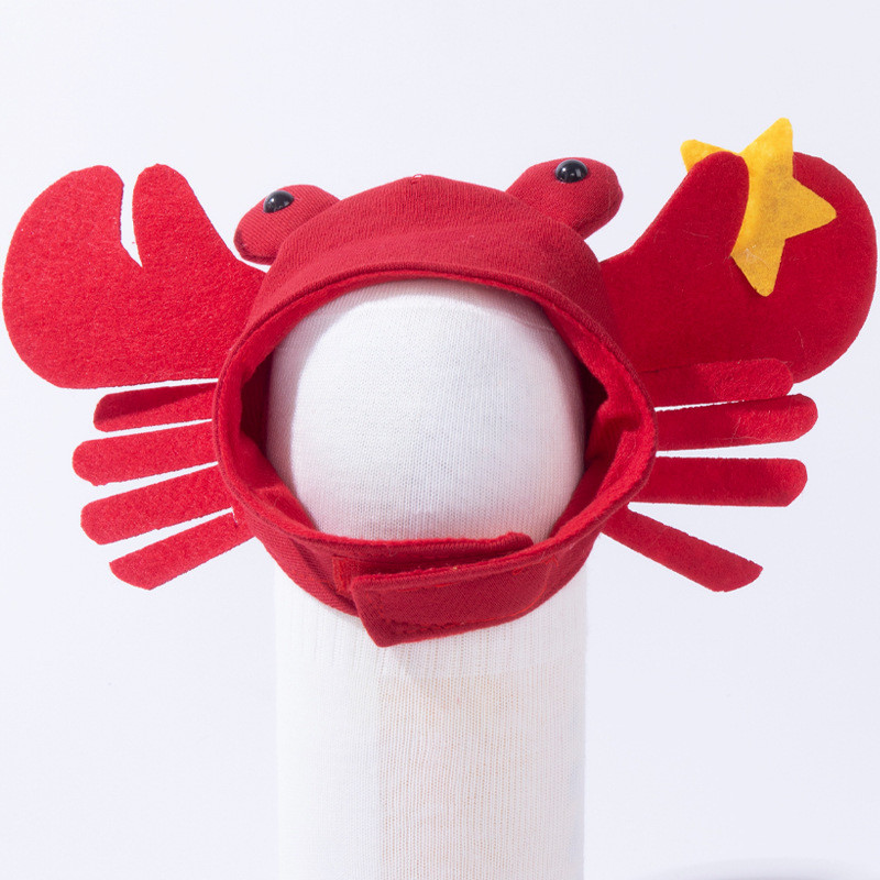 猫咪头饰狗狗发夹英短帽子幼猫泰