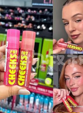 现货新品NYX Fat Cheeks胖胖液体腮红水润好推开水光元气清透