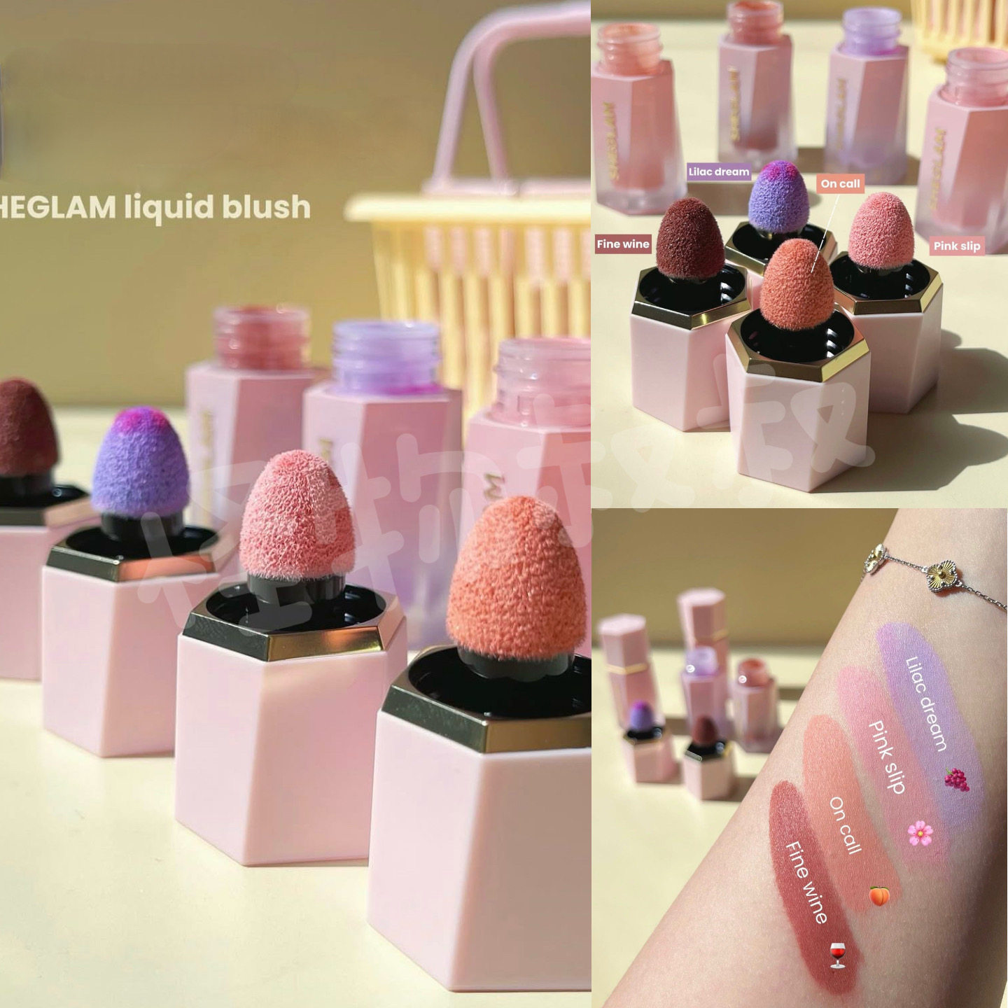 现货 SHEGLAM液体腮红持久防水自然提气色liac dream /hush hush,彩妆/香水/美妆工具,腮红/胭脂,淘宝优惠券,粉丝福利购,淘宝优惠卷