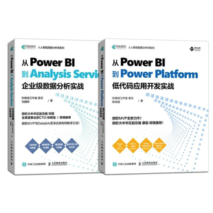 雷元 正版 AnalysisServices企业级共2本BI使徒工作室 应用 陈桂健人民邮电 图书从PowerBI到PowerPlatform低代码
