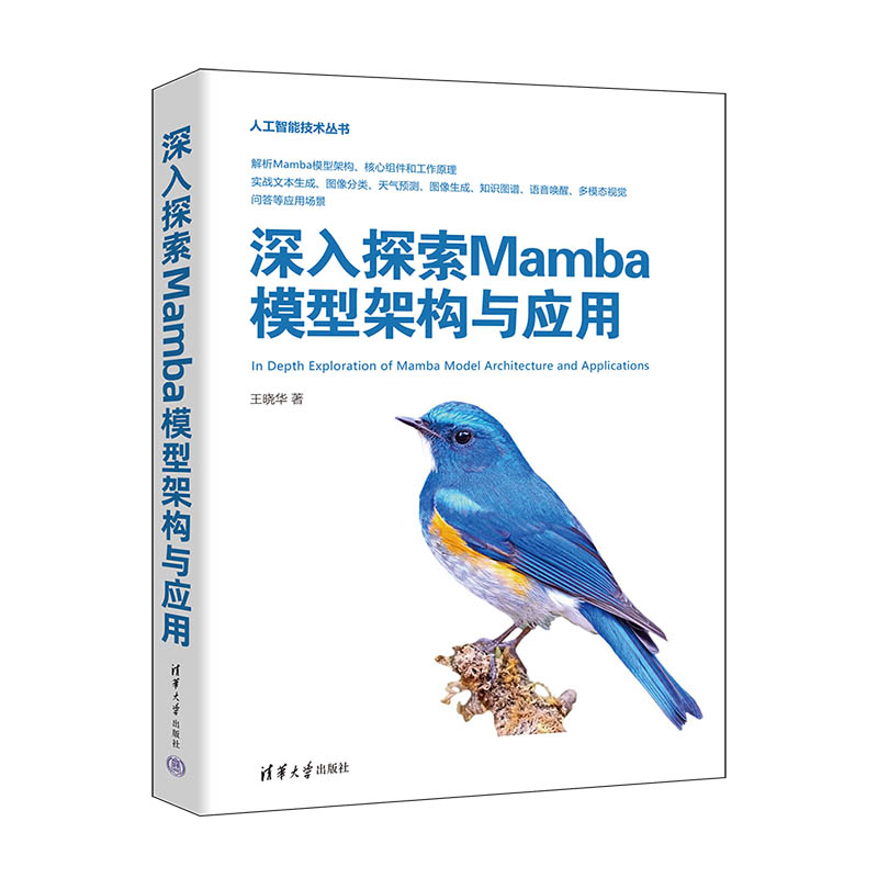正版图书深入探索Mamba模型架构与应用王晓华清华大学出版社书籍\/杂志\/报纸/计算机/网络/计算机控制与工智能纸质书籍图片