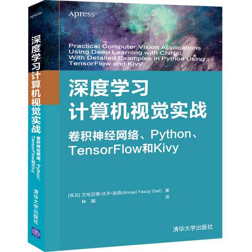 正版图书深度计算机视觉实战:卷积神经网络.Python.TensorFlow和Kivy[埃] 艾哈迈德·法齐·迦得（Ahmed Fawzy Gad）著 林赐 译