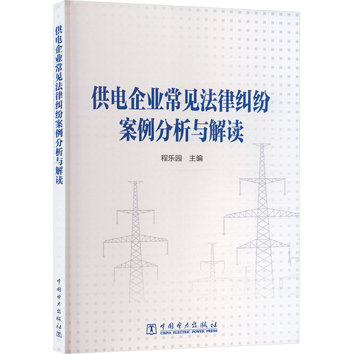 正版图书供电企业常见法律纠纷案例分析与解读程乐园 编中国电力出版社工业/农业技术/建筑/水利（新）纸质书籍