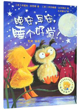 正版图书晚安.早安.睡个好觉/聪明豆绘本系列（英）珍妮特·宾厄姆 著，（英）罗莎琳德·比尔德肖 绘，金波 审译