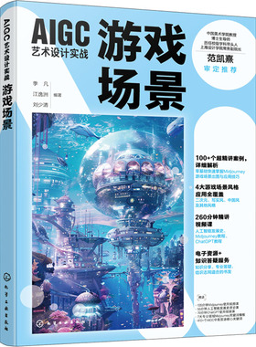 正版图书AIGC艺术设计实战 游戏场景季凡,江逸洲,刘少清 编化学工业出版社计算机/网络/图形图像/多媒体（新）纸质书籍