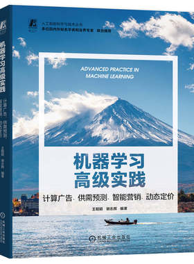 正版图书机器高级实践 计算广告、供需预测、智能营销、动态定价王聪颖  谢志辉机械工业出版社