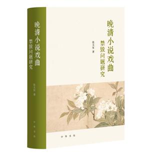 正版图书晚清小说戏曲禁毁问题研究（精）张天星 著中华书局书籍\/杂志\/报纸/艺术/舞蹈（新）纸质书籍