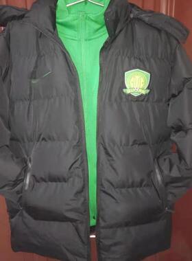 2019款北京国安短款棉服 国安N98 黑色经典款国安马甲棉衣