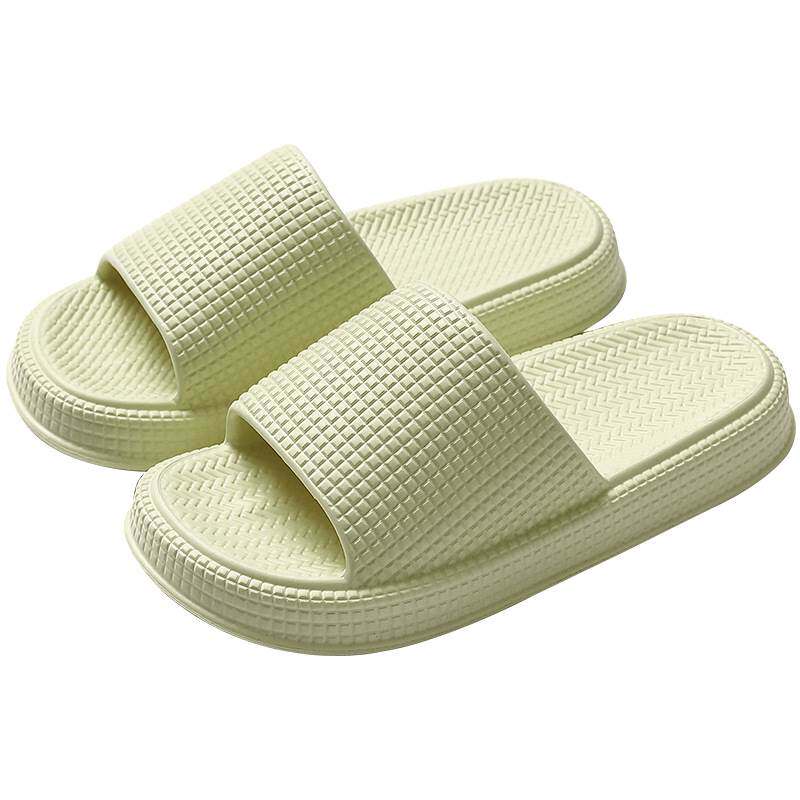 SLIPPERS MEN SUMMER INDOOR HOME HOME HOME SOFT BOTTOMED BATHROOM NON-SLIP COUPLE THICK-SOLED-LIKE SANDALS WOMEN