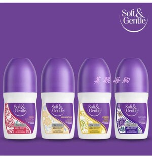 Soft&gentle止汗露止汗走珠香体走珠50ml清爽芳香 英国人手带回