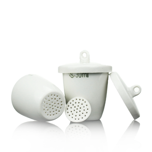 包邮实验室古氏坩埚陶瓷坩埚20/30/50ml细孔带盖坩埚耐高温陶瓷过滤坩埚沥青溶解度坩埚