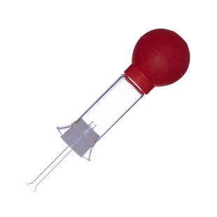 悦成 生物实验室玻璃吸虫管吸虫器微小型昆虫采集直头吸球式吸虫管