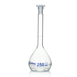 包邮witeg德国进口玻璃容量瓶5 10 20 25 50 100 200 250 500 1000 2000ml定量瓶USP定容瓶