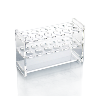 比色管架10 25 50 100ml12孔透明加厚亚克力试管架具塞玻璃比色管架包邮