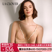 兰卡文LA CLOVER春野初见4 4薄杯文胸蕾丝女CC13AG1