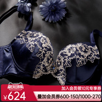【秋冬新品】LACLOVER兰卡文闪耀星光系列刺绣聚拢文胸LC12SA1