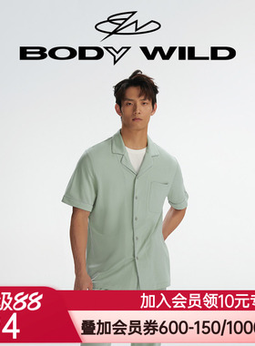 BODYWILD 雅致生活家居翻领短袖上衣ZBN41WE2