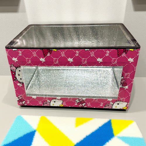 摆摊保鲜盒透明盖保温箱三明治蛋糕汉堡熟食泡沫箱商用盖子甜品