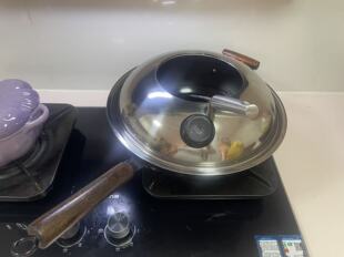 防溅油锅盖炒菜挡油不烫手放心炒灶台无油污锅盖实用好用不溅油
