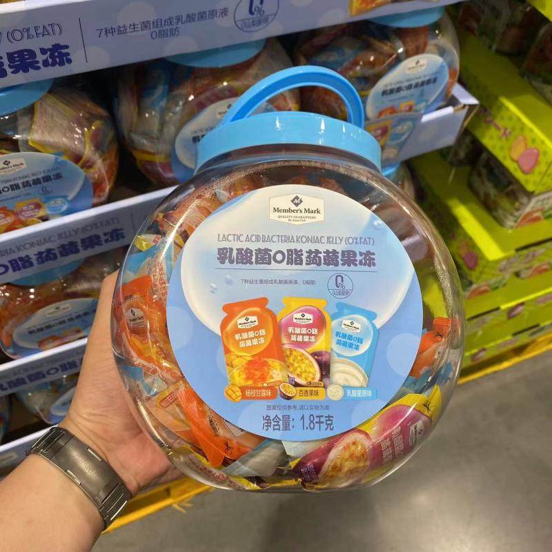 MM乳酸菌0脂蒟蒻果冻3口味混合