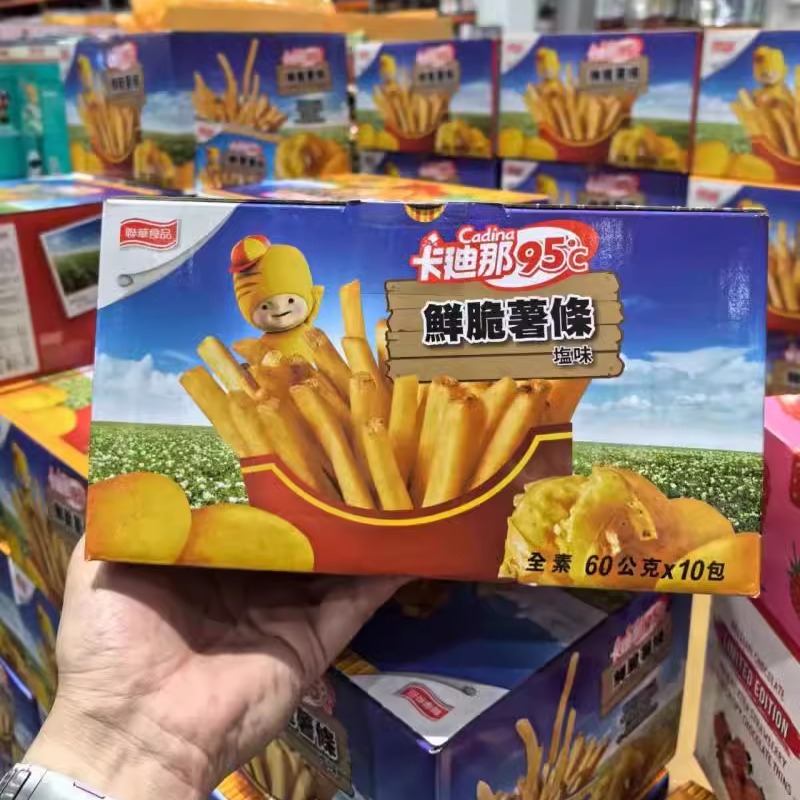 开市客台湾省膨化食品卡迪那薯条