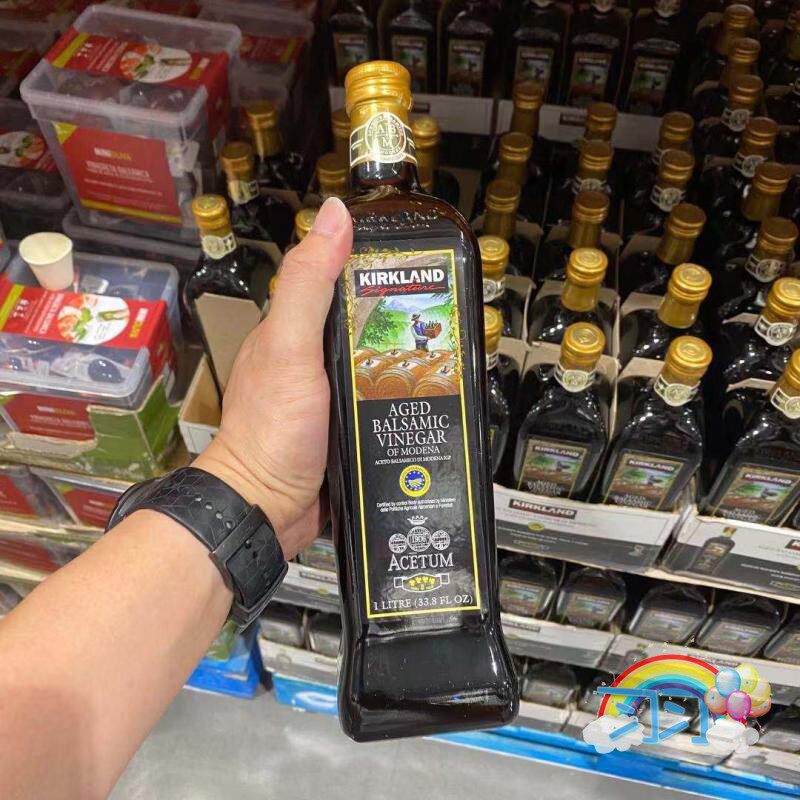 开市客代购Costco Kirkland/科克兰 巴萨米克醋红葡萄酒醋1L 食醋