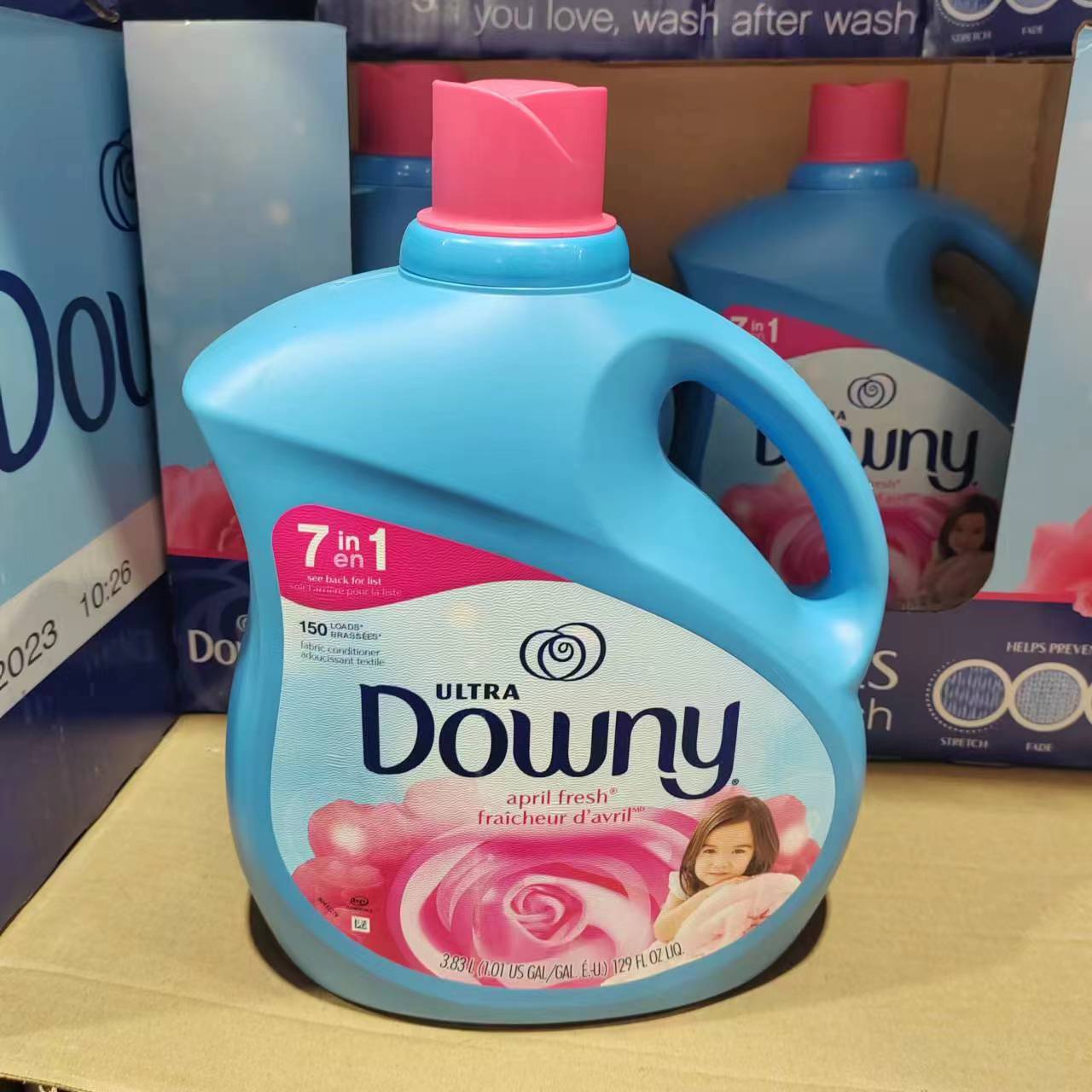 Downy当妮浓缩衣物柔顺剂防静电