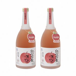 盒马代购 一口酸甜精选新疆阿克苏红心苹果 红心苹果米酒720ml/瓶
