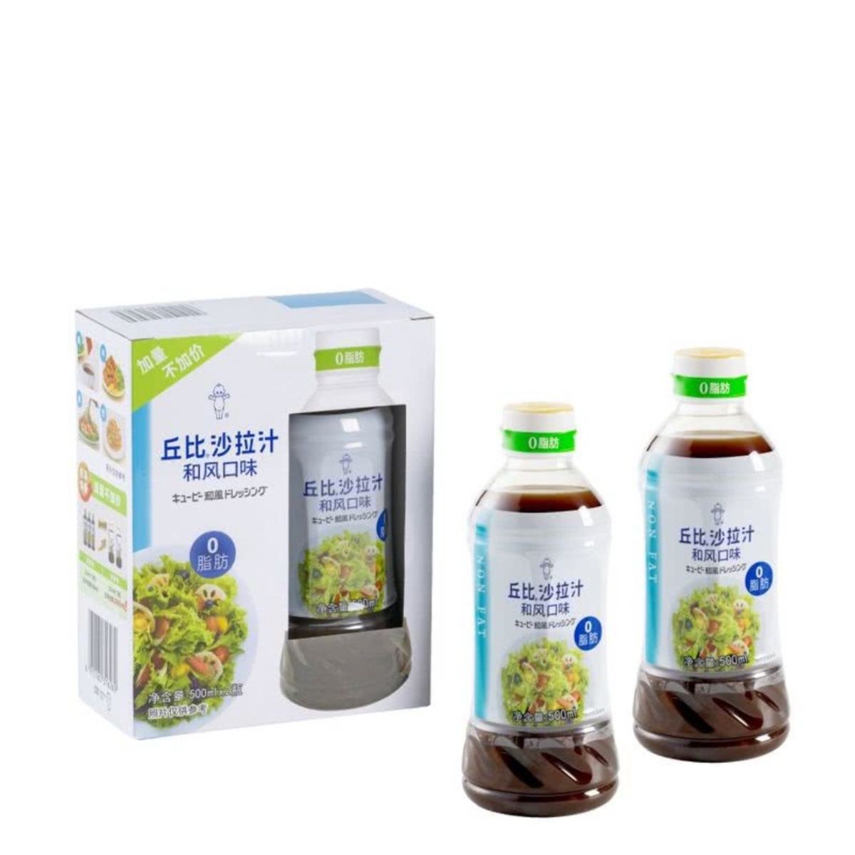 丘比和风口味0脂肪沙拉汁凉拌菜