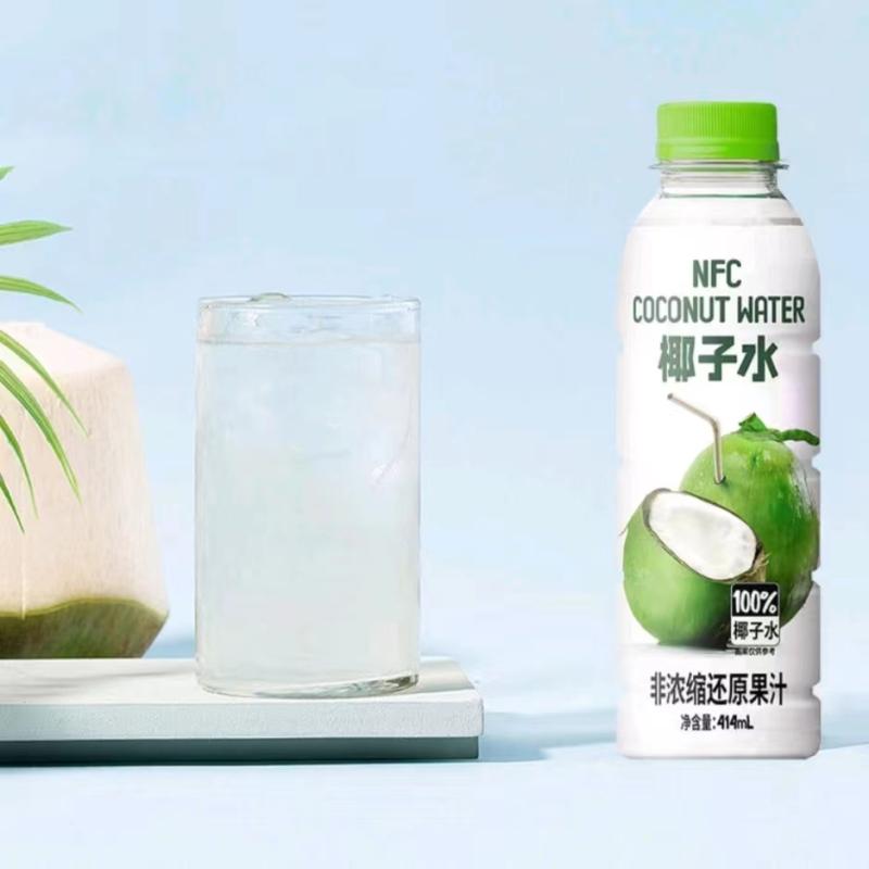 国内Coconut water100%椰子水414ml*8罐东南亚精选椰源多款规格选 咖啡/麦片/冲饮 纯果蔬汁/纯果汁 原图主图