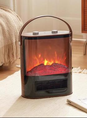 特价清仓 wewarm 仿真火焰取暖器电热暖气家用浴室暖风机提手壁炉
