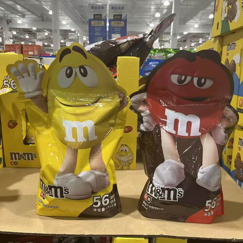 M&M'SM豆花生牛奶巧克力豆约56袋
