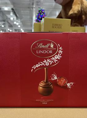 开市客代购 瑞士莲lindt/Lindor软心巧克力新年礼盒 分享装多口味