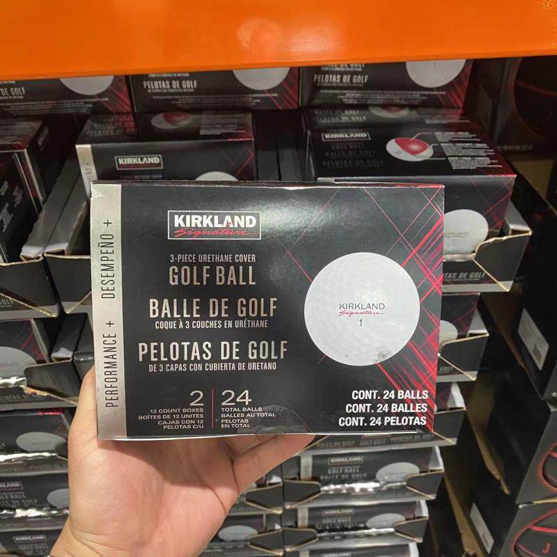 上海开市客代购科克兰/KIRKLAND高尔夫球3层球24颗高弹性柔软核心