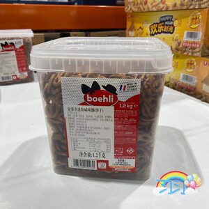 开市客代购法国进口BOEHLI安蒂卡迷你咸味圈(饼干)1.2kg 酥脆咸香