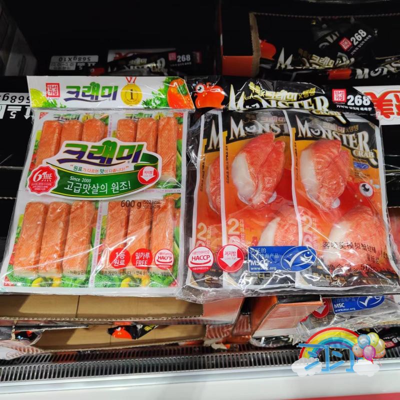 蟹肉棒蟹足棒客唻美600g蟹味棒