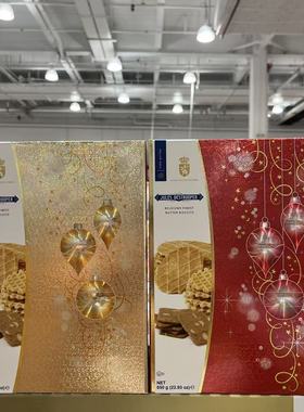 开市客代购 BELGIUMS BUTTER BISCUITS比利时 黄油饼干650g礼盒装