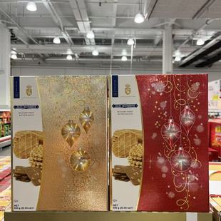 黄油饼干650g礼盒装 开市客代购 BISCUITS比利时 BUTTER BELGIUMS