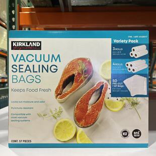 开市客代购 KS SEALER BAG科克兰真空密封袋组合装 可食品接触用