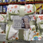 山姆盒马X购 抗静电双层雾丝绒仿羊羔绒休闲毯子空调单人随意毛毯