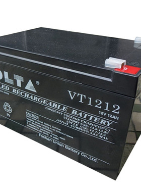 VOLTA沃塔蓄电池VT1212 12V12AH 铅酸免维护电瓶