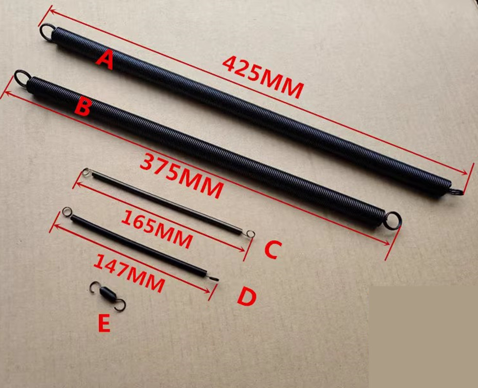 蒂森电梯门刀弹簧厅门拉簧