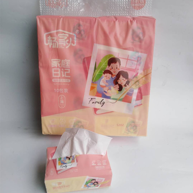 杨家人家庭日记抽纸面