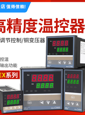 RKG REX-C100 REX-C400 C700REX-C900智能温控仪自动温控器恒温器
