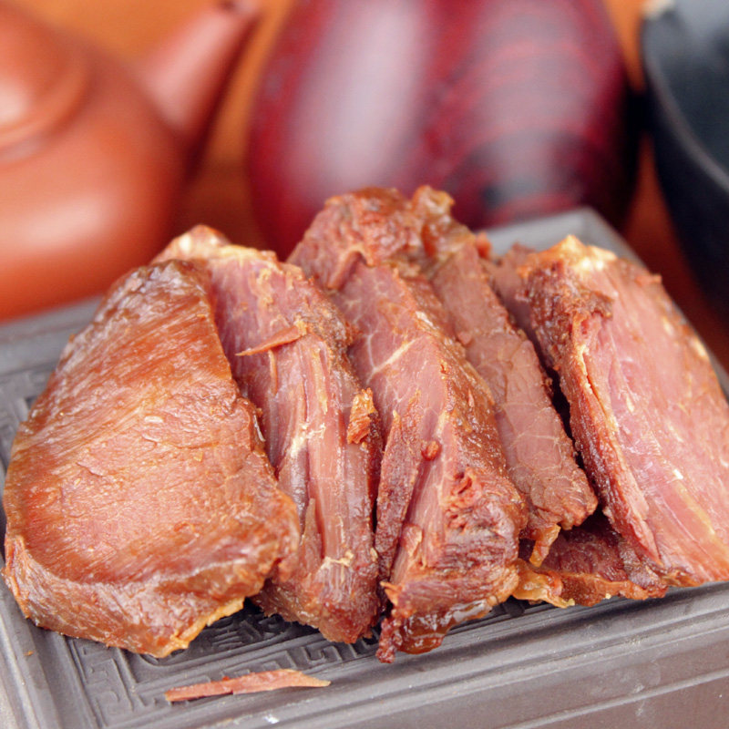 五香酱牛肉纯黄牛肉江苏常州溧阳特产百家兴美熟食卤味400克