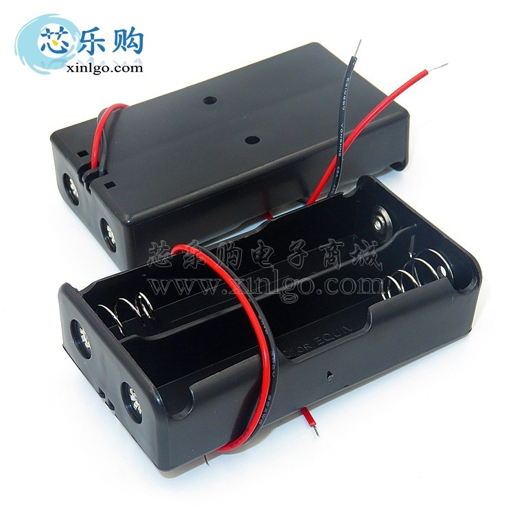 5号2节电池 (五号两节) 电池座 锂电池盒 带粗线 [国产全新],电子元器件市场,其它元器件,淘宝优惠券,粉丝福利购,淘宝优惠卷
